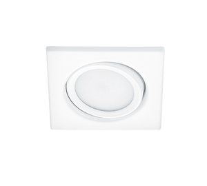 Faretto da Incasso Led Quadrato 5W Orientabile Bianco 8per8 cm Rila GD Trio