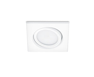 Faretto da Incasso Led Quadrato 5W Orientabile Bianco 8per8 cm Rila GD Trio