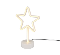 Lampada Tavolo Scrivania Stella Led 1.8W Giallo H 30 cm Star GD Trio