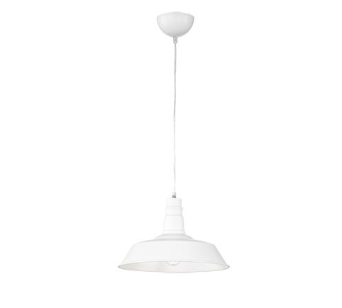 Lampada Sospensione Moderna E27 Pagoda Bianca 36cm Will GD Trio