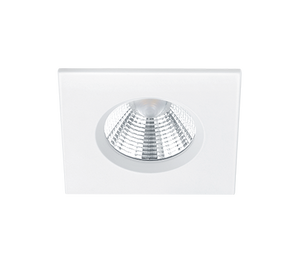 Faretto da Incasso Led Interno Soffitto Quadrato Bianco 8,5per8,5 Zagros GD Trio