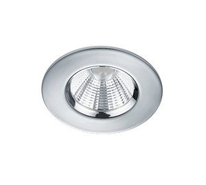 Faretto da Incasso Led Interno Soffitto Rotondo Cromo 8,5 cm Zagros GD Trio