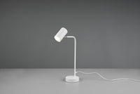 Lampada da Tavolo Scrivania Moderna Spot Cilindro Bianco 5W Marley GD Trio