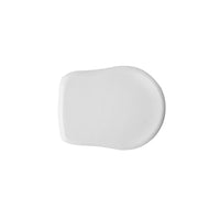 Sedile wc bianco dedicato a casa ceramica Axa serie Contea larghezza 35,5 cm