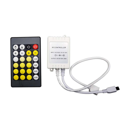 Infrarosso controllato con telecomando 3in1+pulsanti RGB 24