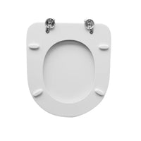 Sedile wc bianco per Azzurra vaso Mini Nuvola con cerniere ad espansione