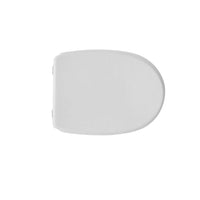 Sedile wc bianco per Azzurra vaso Pratica larghezza 35,4 cm cerniere regolabili