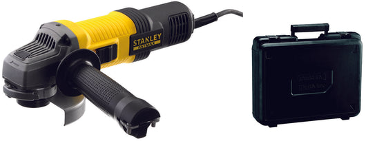 SMERIGLIATRICE STANLEY FATMAX FMEG210K CON IMPUGNATURA LATERALE E VALIGETTA