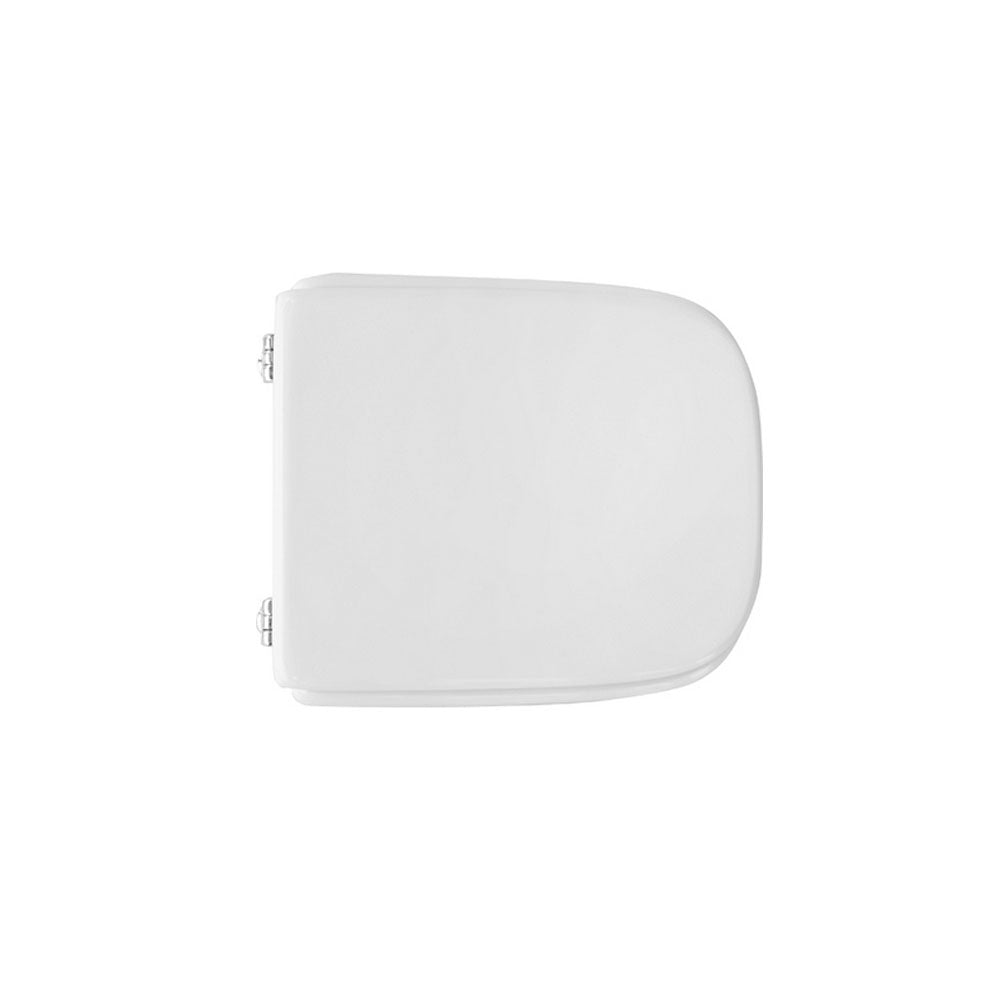 Sedile wc bianco per Catalano vaso Polo larghezza 34,2 cm cerniere fisse