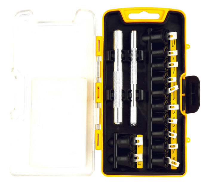 KIT COLTELLI PORTALAME E 12 LAME STANLEY STHT0-73872