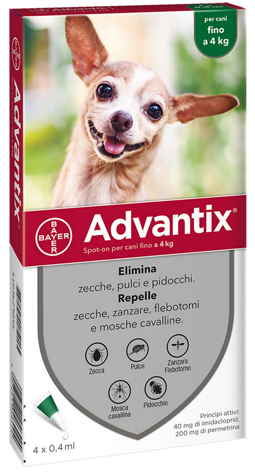 Bayer Advantix Spot On Cani Fino A Kg.4