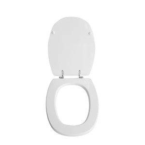 Sedile wc per Flaminia vaso Spin larghezza 35,9 cm cerniere ad espansione