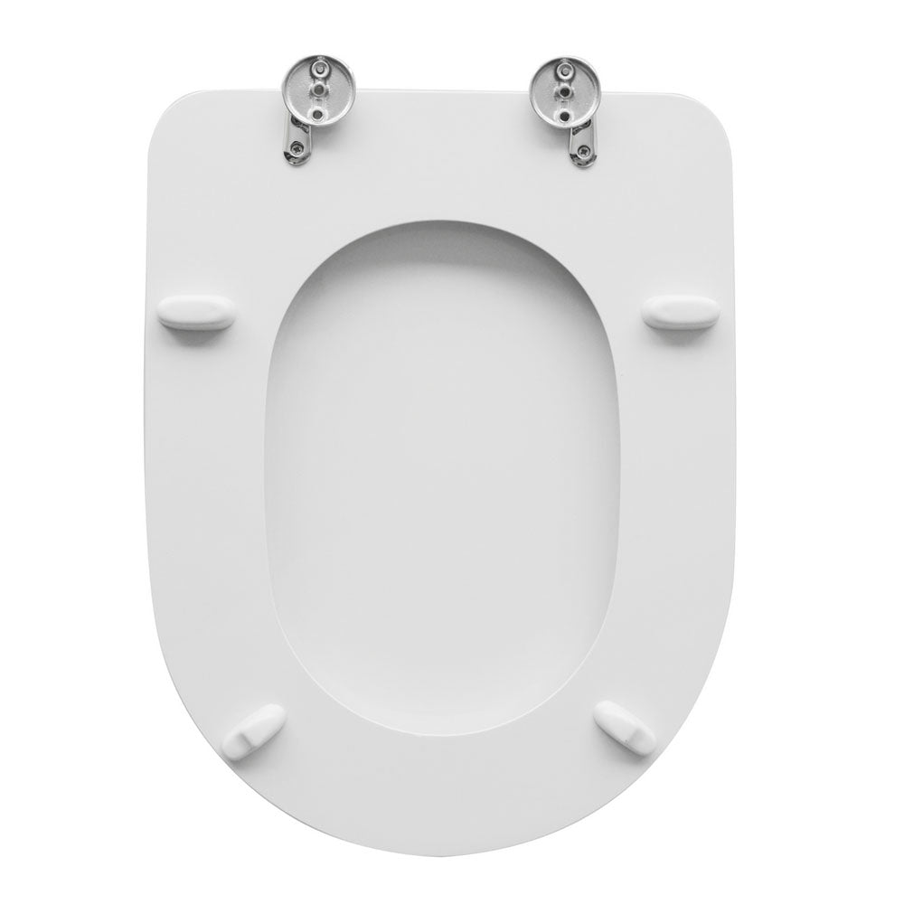 Sedile wc per Globo vaso Flavia larghezza 34 cm cerniere regolabili