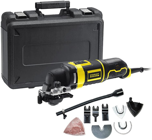 UTENSILE MULTIFUNZIONE STANLEY FATMAX FME650K CON ACCESSORI E VALIGETTA