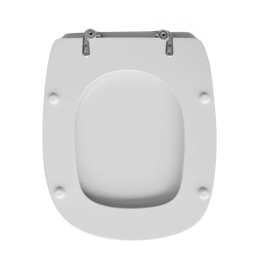 Sedile wc per Pozzi Ginori vaso Fantasia 2 larghezza 35,5 cm cerniere fisse