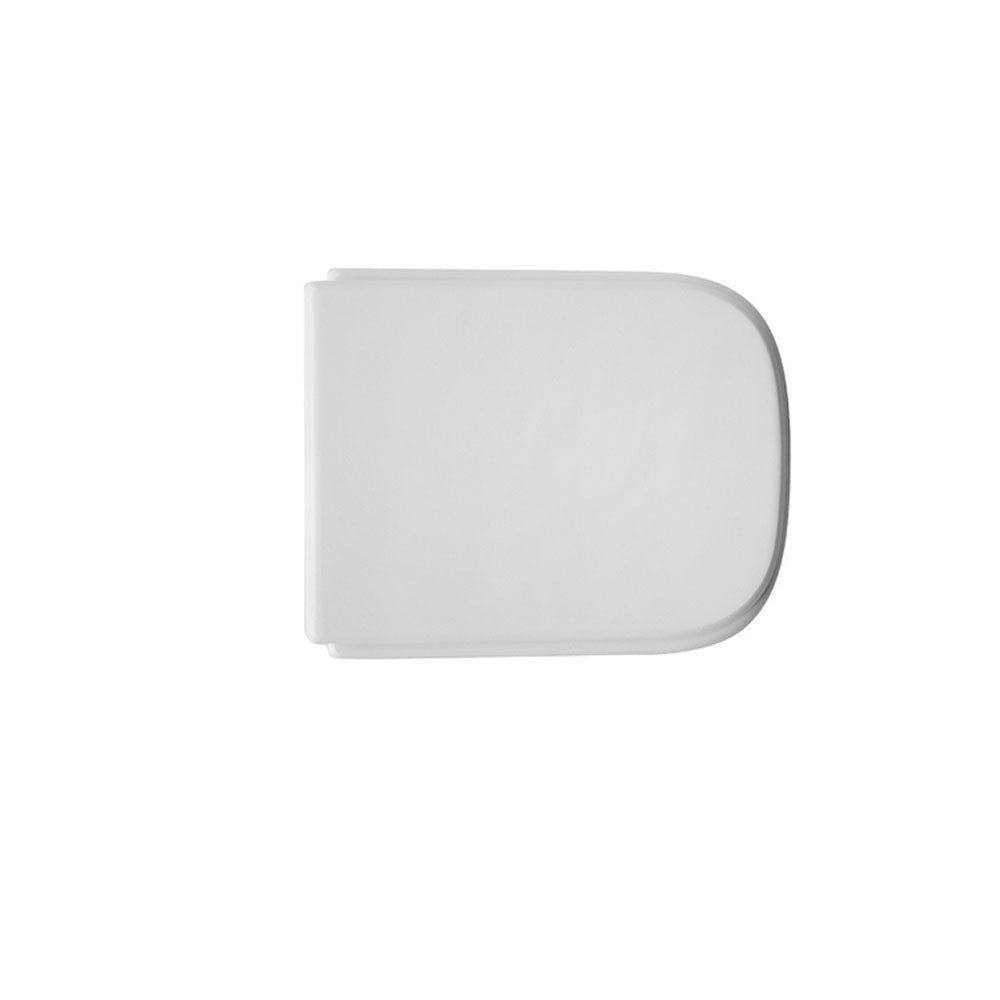 Sedile wc per Vitra vaso S20 larghezza 35,3 cm cerniere regolabili