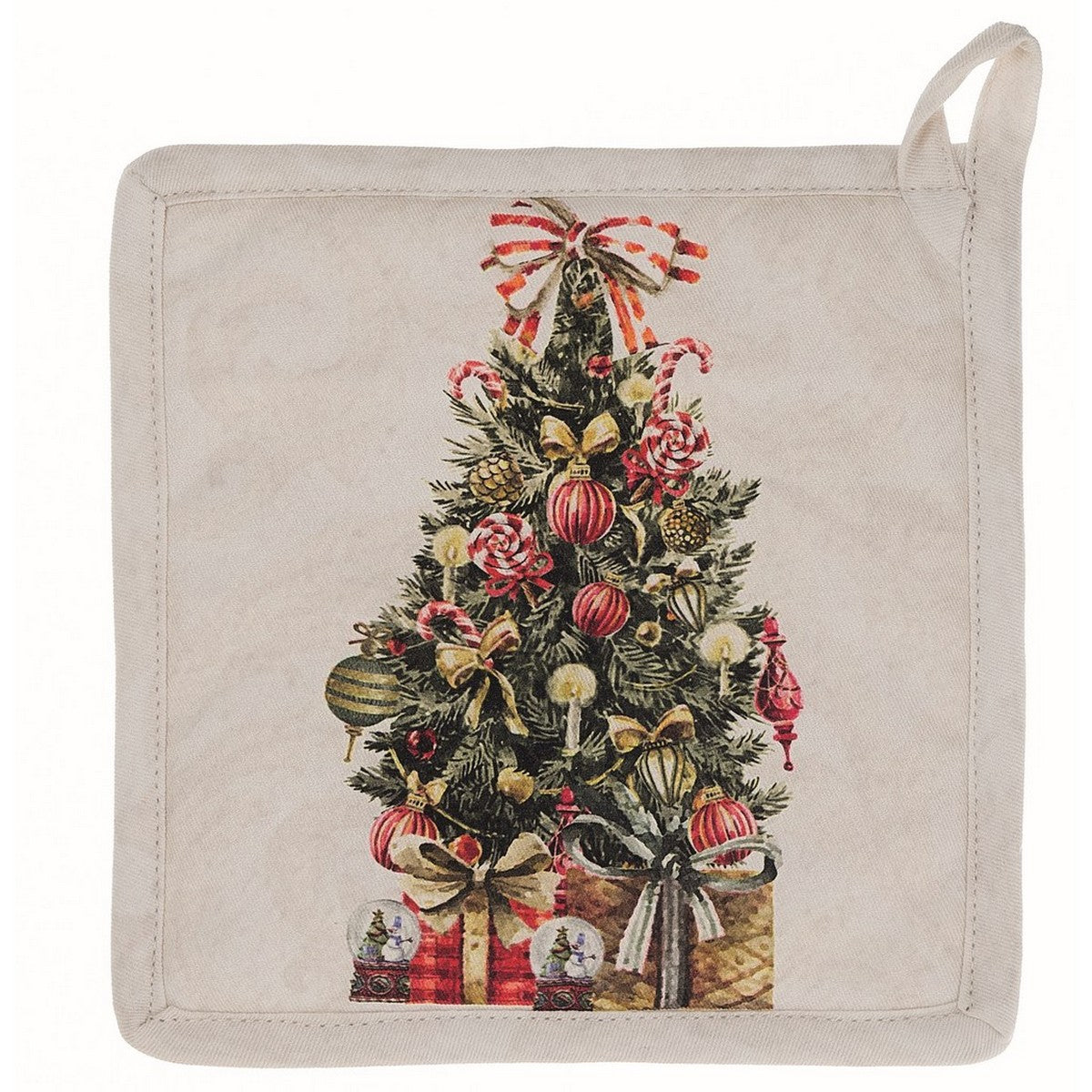 Presina Natalizia Shabby Chic Decorazioni Natale Tessili Cucina Blanc Mariclò