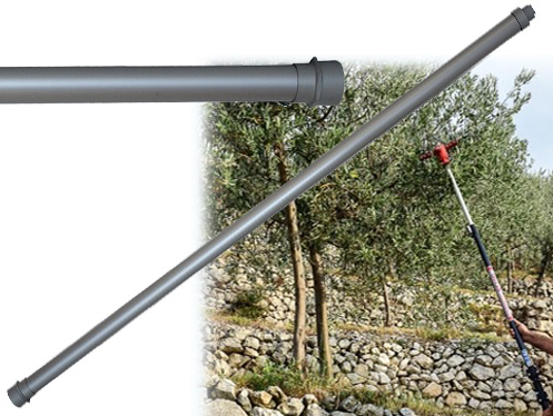 ASTA FISSA LIGHT PER SCUOTITORE PNEUMATICO PER OLIVE MT.1,5