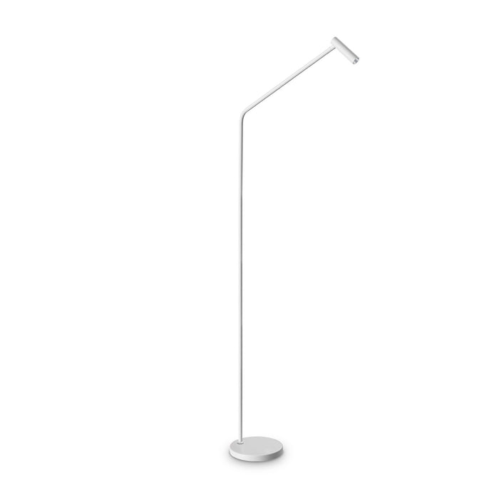 Piantana Da Terra Contemporanea Easy Metallo Bianco Led Integrato W 3000K Ip20