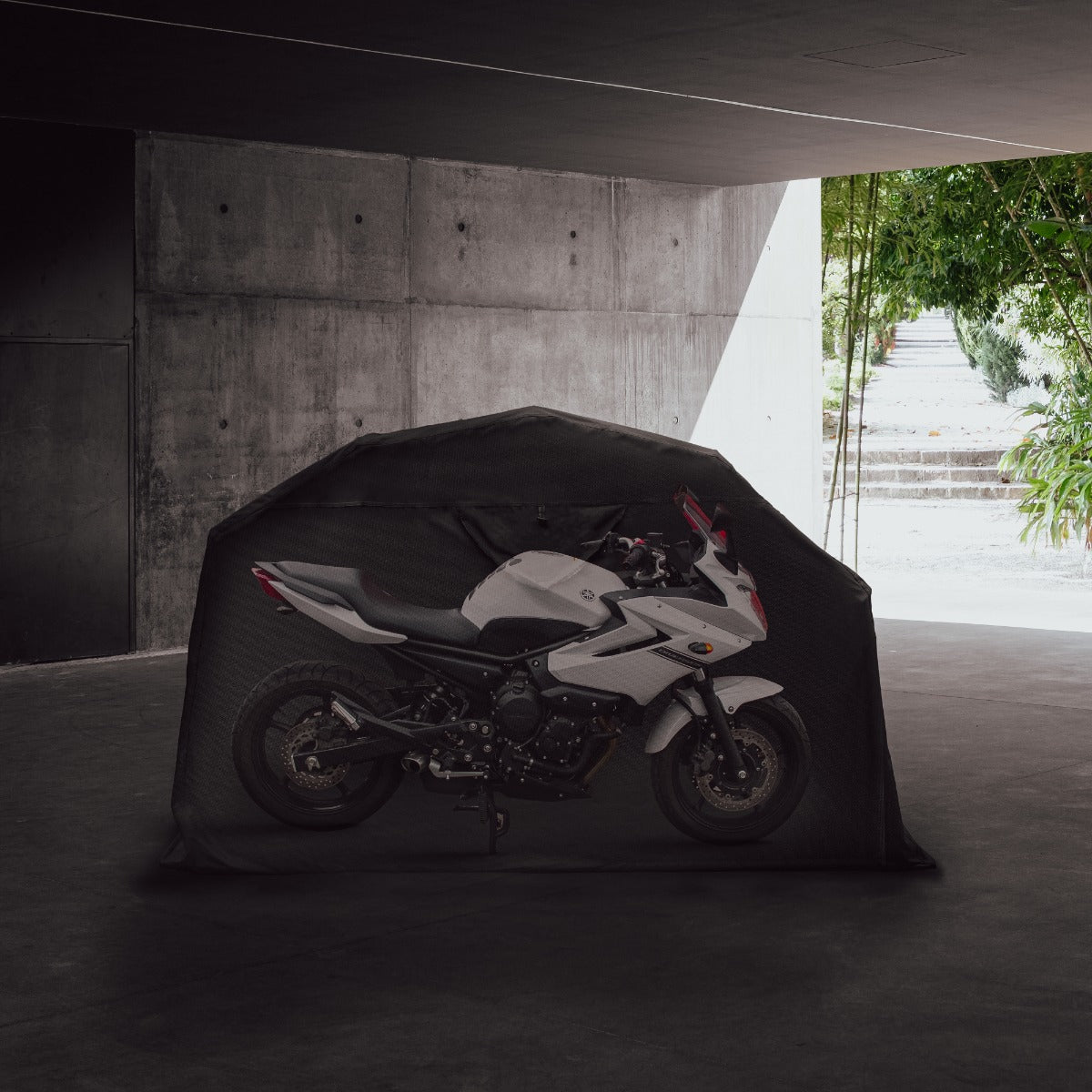 Copertura Moto Bici Riparo Esterno Capanno Garage Motorino Tenda Motocicletta