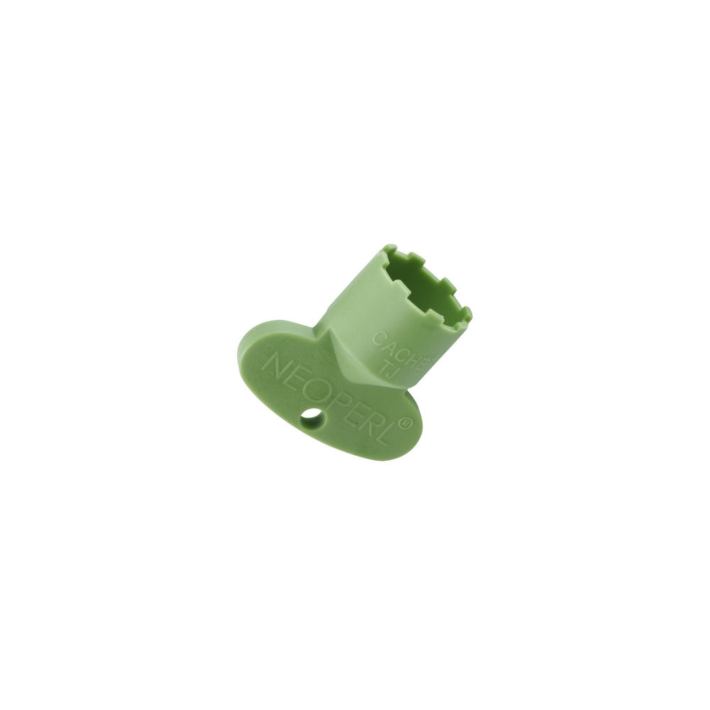 Chiave cache' TJ M 18.5 x 1 in plastica verde firmata Neoperl