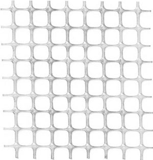 Rete Pvc Quadra Bianca 10X10Mm H100Cm 50Mt Papillon