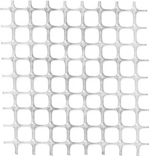 Rete Pvc Quadra Bianca 10X10Mm H100Cm 50Mt Papillon