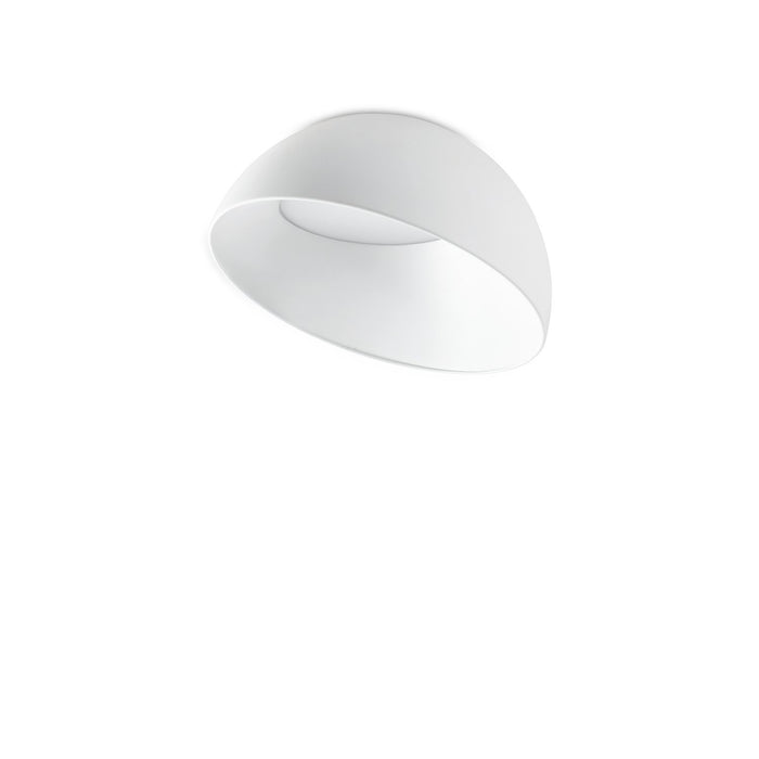 Plafoniera Moderna Corolla Metallo Bianco Led 24W 3000K Ip20