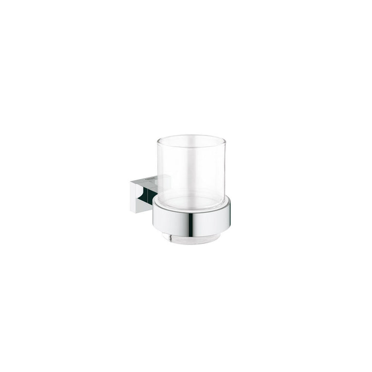 Bicchiere con supporto Grohe Essentials Cube diam. 72 mm