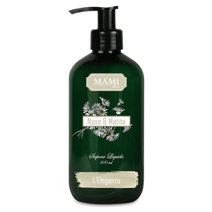 Sapone Liquido Mami Milano Detergente Mani Eleganza Bellezza Sorriso Fascino Fragranza: Eleganza