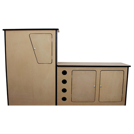 MDF Camper Interno Campervan Armadio Credenza Camper Pod VW T4 LHD Transporter