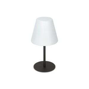 Lampada Da Tavolo Contemporaneo Arcadia Metallo Nero 1 Luce E27 42W Ip65