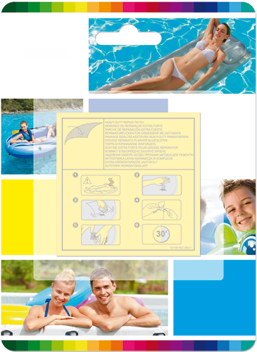 Toppe riparazione piscina (62068) cf10pz tipo pesanti