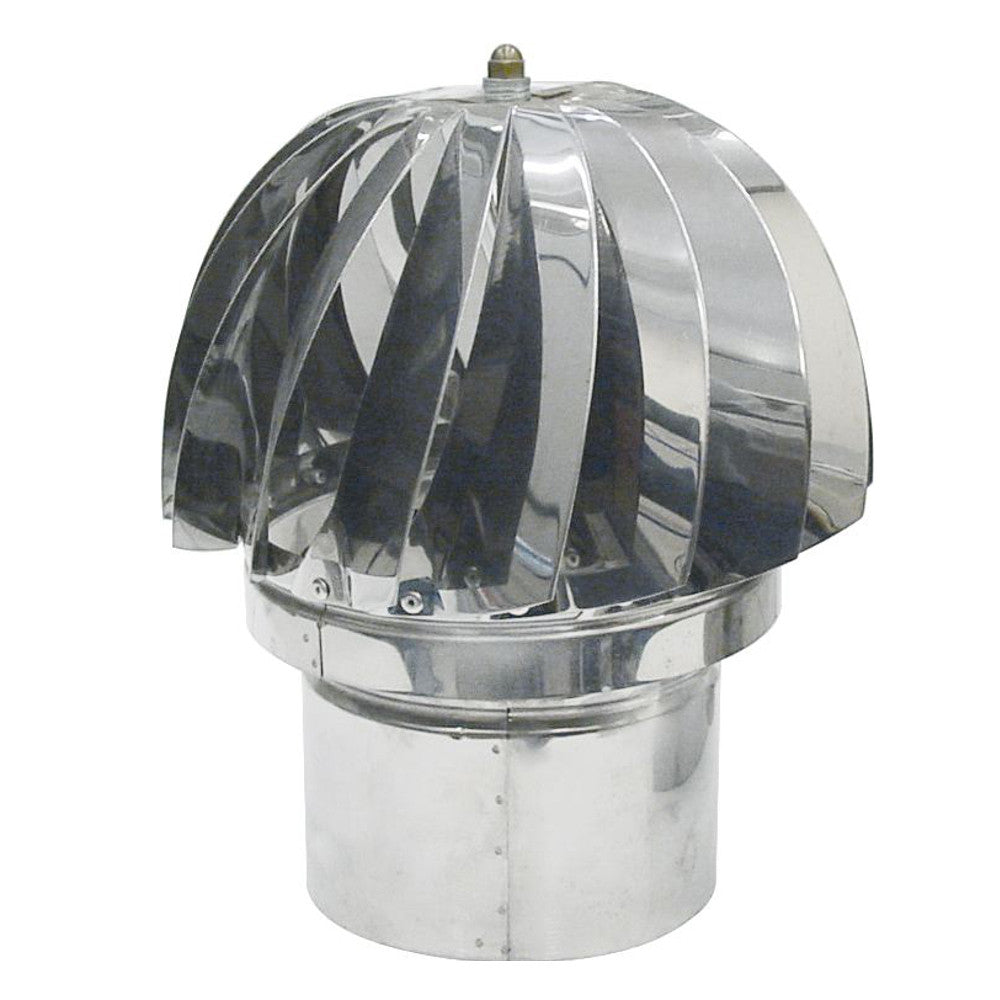 Testa Radiante Base Tonda Diametro15Cm Inox