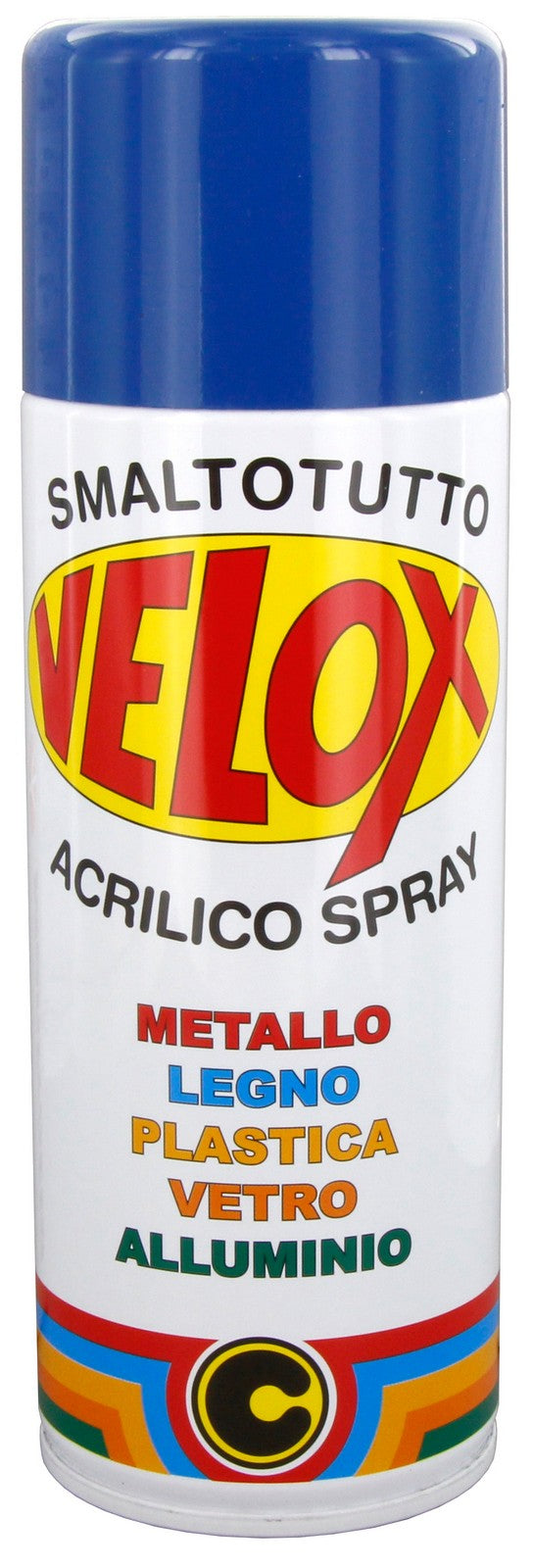 6pz velox spray acrilico bleu genziana ral 5010 cod:ferx.2989