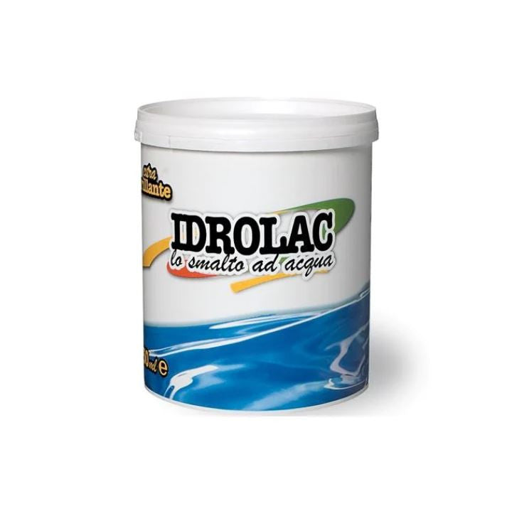 Idrolac Smalto Acrilico Satinato 2,5Lt Colore Bianco - Laiv