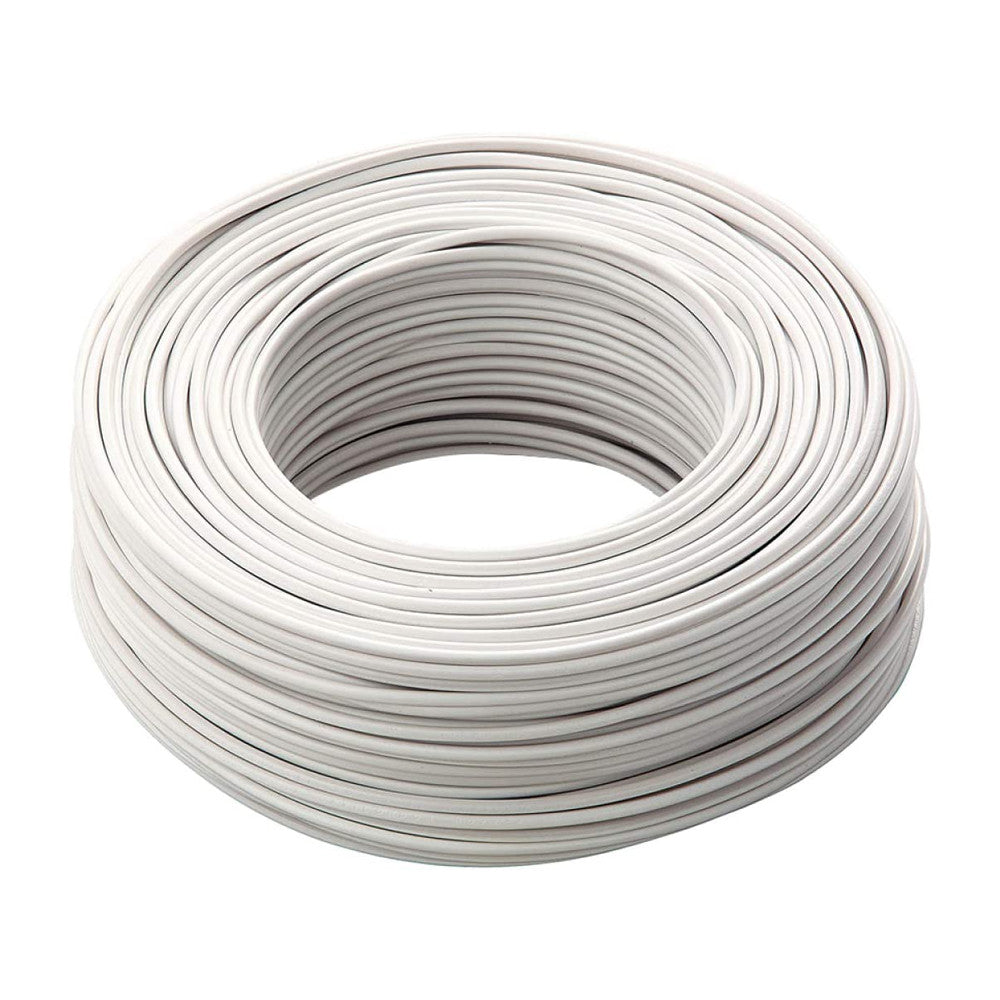 Cavo Elettrico 1X2,5Mm Fs17 450/750V Bianco - Lunghezza 100Mt