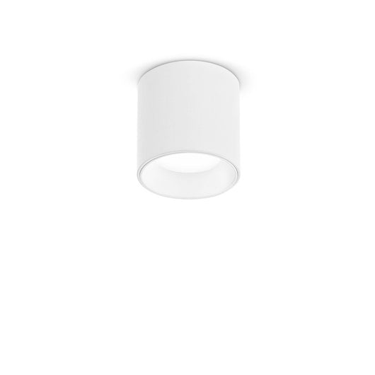 Plafoniera Moderna Dot Metallo Bianco Led 5W 3000K Luce Calda