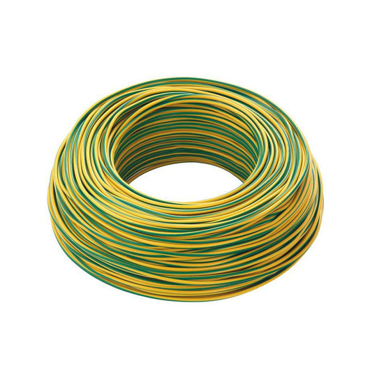 Cavo Elettrico 1X4Mm Fs17 450/750V Giallo/Verde-Cf Lunghezza 100Mt