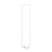 Piantana Da Terra Contemporanea Frame Metallo Bianco Led 30W 3000K Ip20