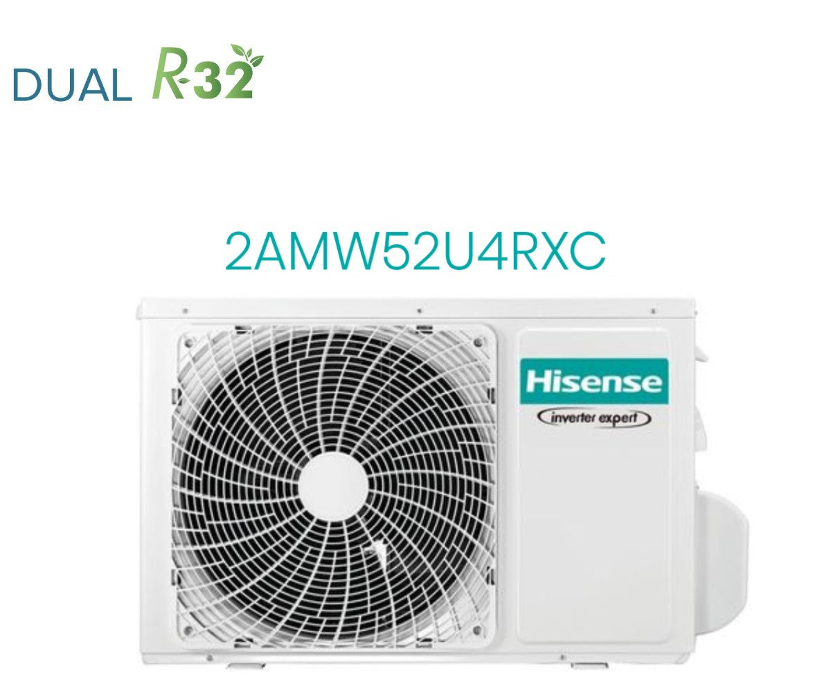 Unità Esterna Hisense Motore Multisplit 2AMW52U4RXC Dual Split R-32 Classe A++/A+