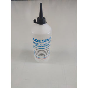 Colla Acetovinilica FlashBond Universale e Trasparente da 500ml Adesivo Professionale per Cuoio, Tessuti, Legno, Vetro