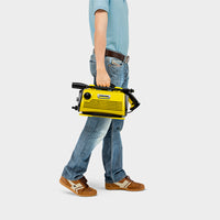 KARCHER Idropulitrice K 3 Horizontal - Pressione: 20 – max. 120 bar - Portata: max. 380 l/h - Potenza allacciata: 1600 W