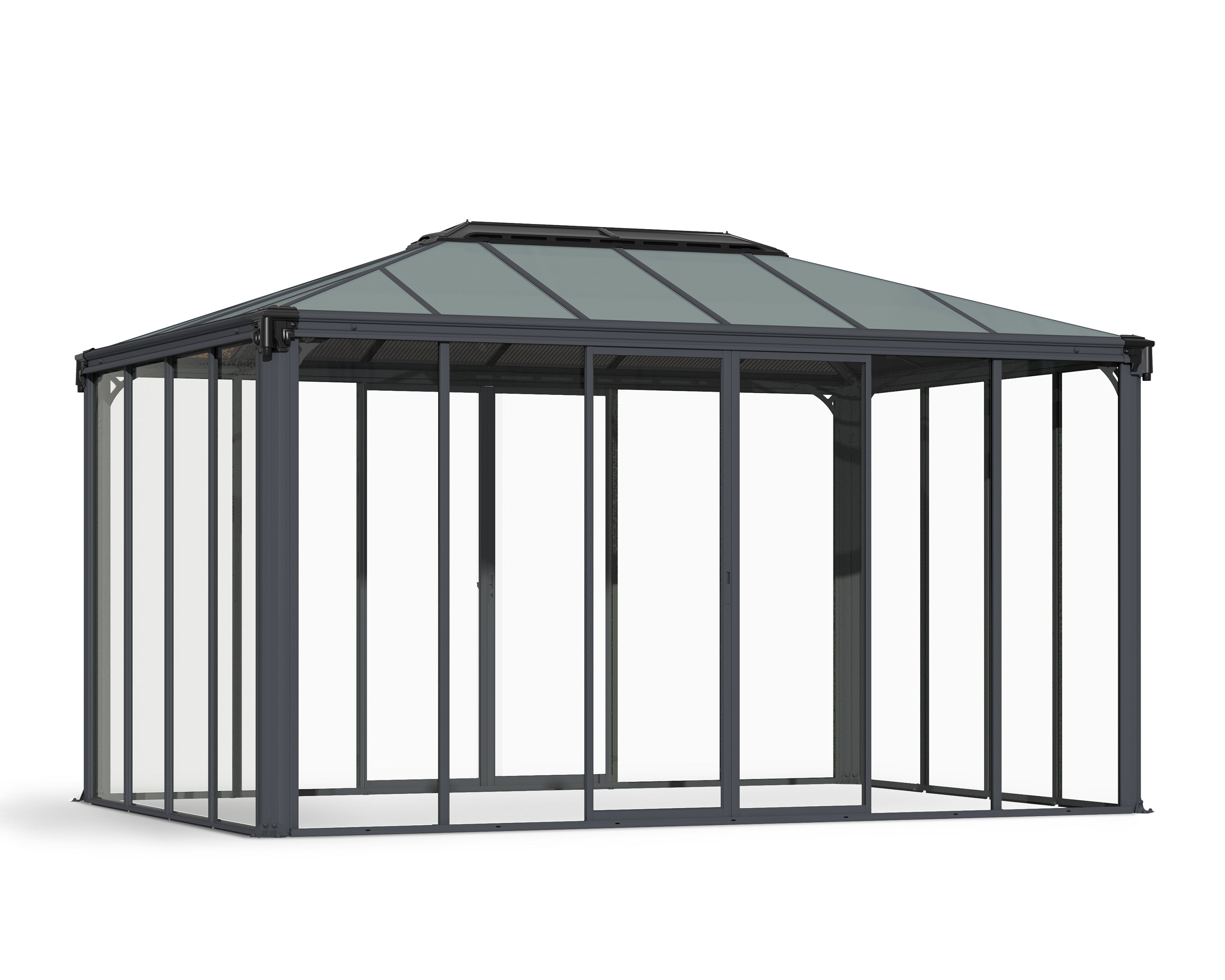 Gazebo Chiuso in Alluminio Ledro 3X4.3 m