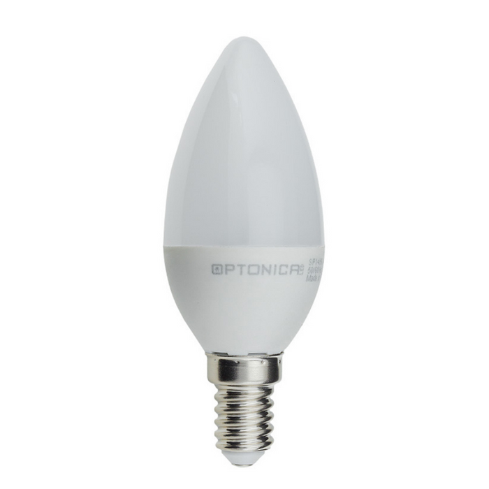 Lampadina led candela e14 6 watt equivalente 40 watt risparmio energetico temperatura colore lampada 2700k 