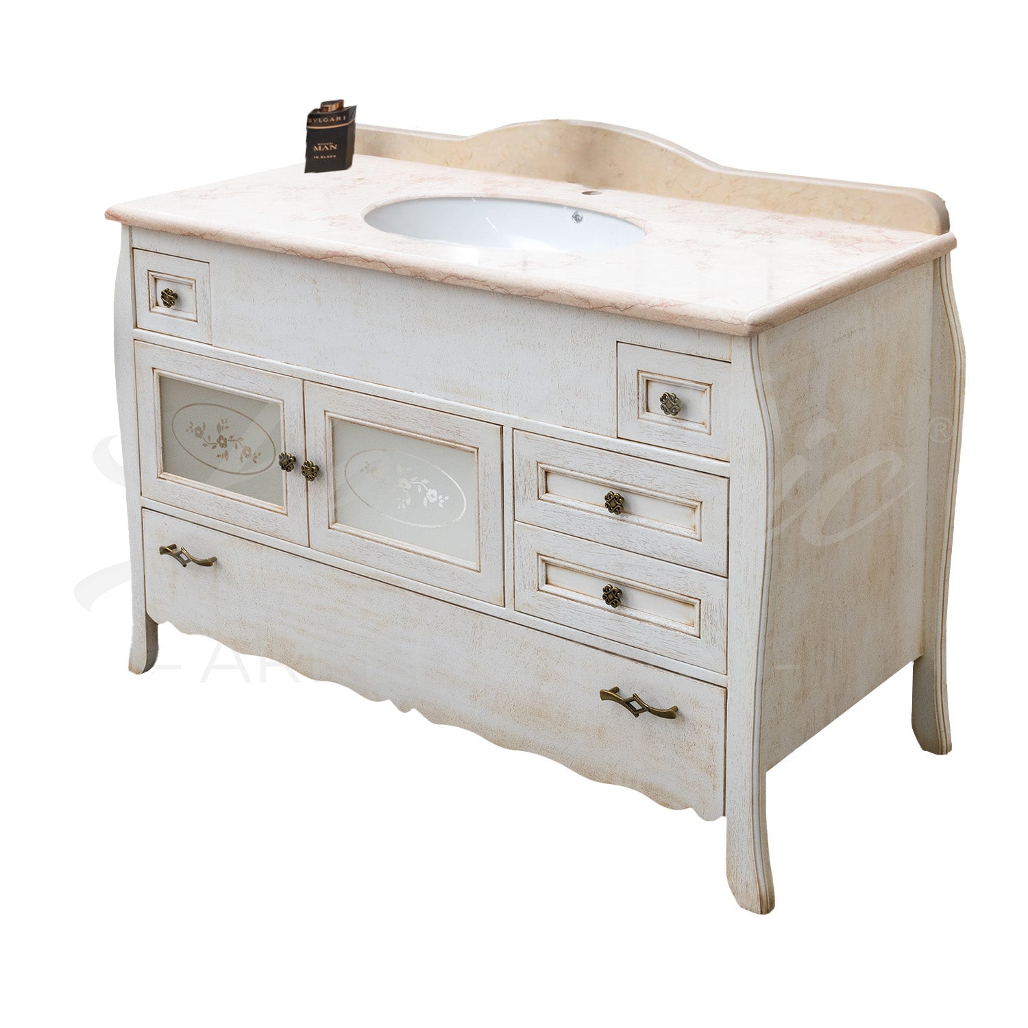 Mobile bagno Decapè Marble Luxe - 103 cm