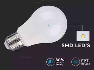 3 PZ Lampada Led E27 A60 11W Bianco Neutro 4000K Bulbo Sfera 1055 Lumen SKU-7353