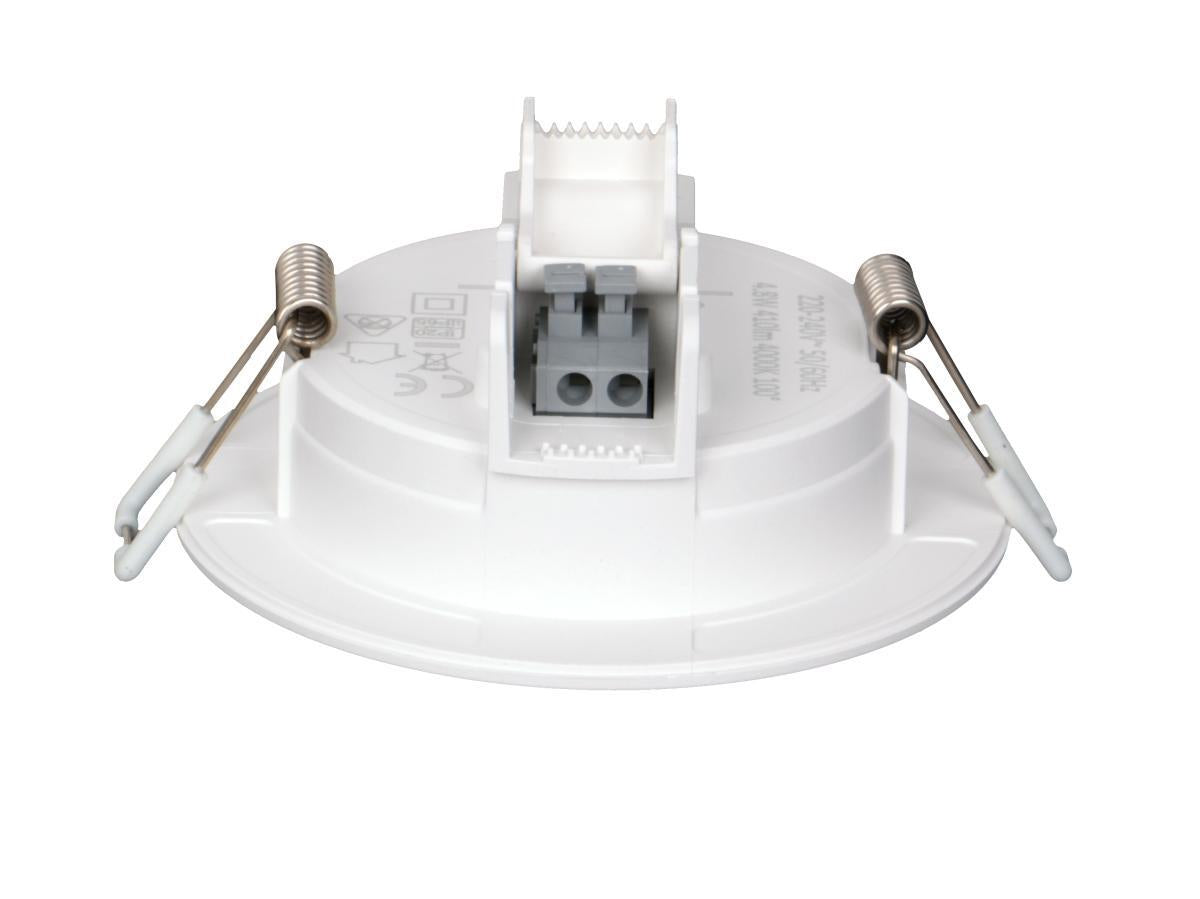 3 Pezzi Faretti Led Da Incasso Dimmerabile 5W 220V Rotondo Bianco 6500K Diametro 87mm Foro 70mm Impermeabile IP65