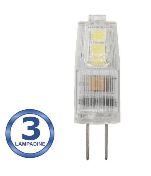 3 Lampadine Led G4 Ac/dc12v 1.5w 150lm Luce 3000k 4000k 6500k Spardc-g4-1.5w-001         