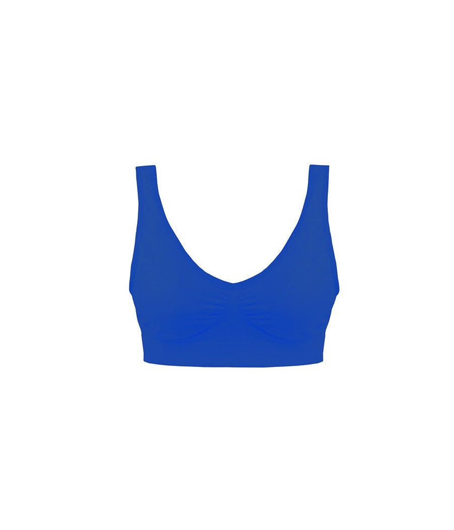 3 Pz Reggiseno Reggi Seno Bra Sportivo 3 Colori Sport Intimo Donna Reggiseni Tg.         